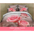 2015 lastest new design luxury 3d cotton home textile home bedding set